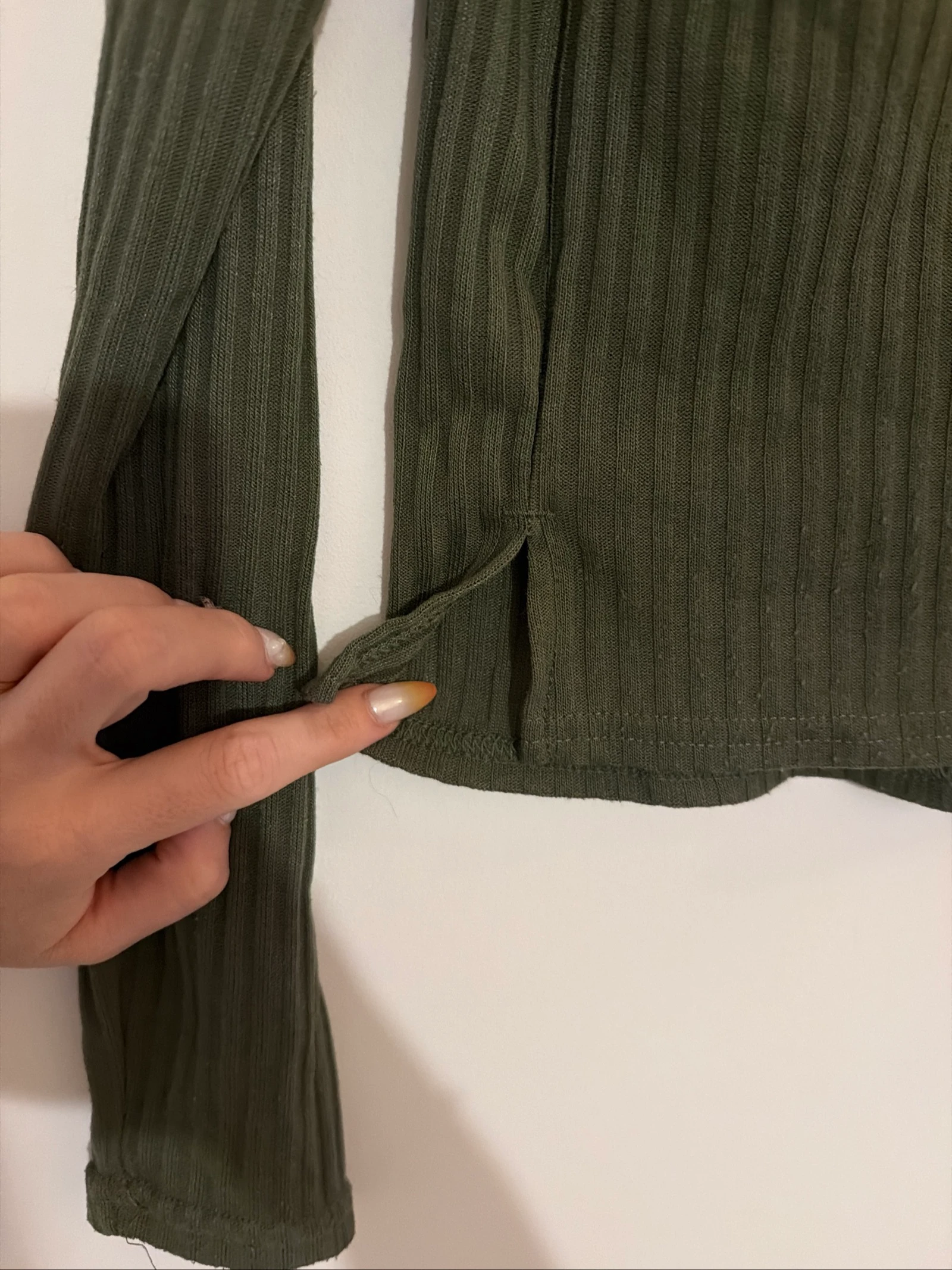 Rollijn trui kaki H&M maat S goede staat – photo 2